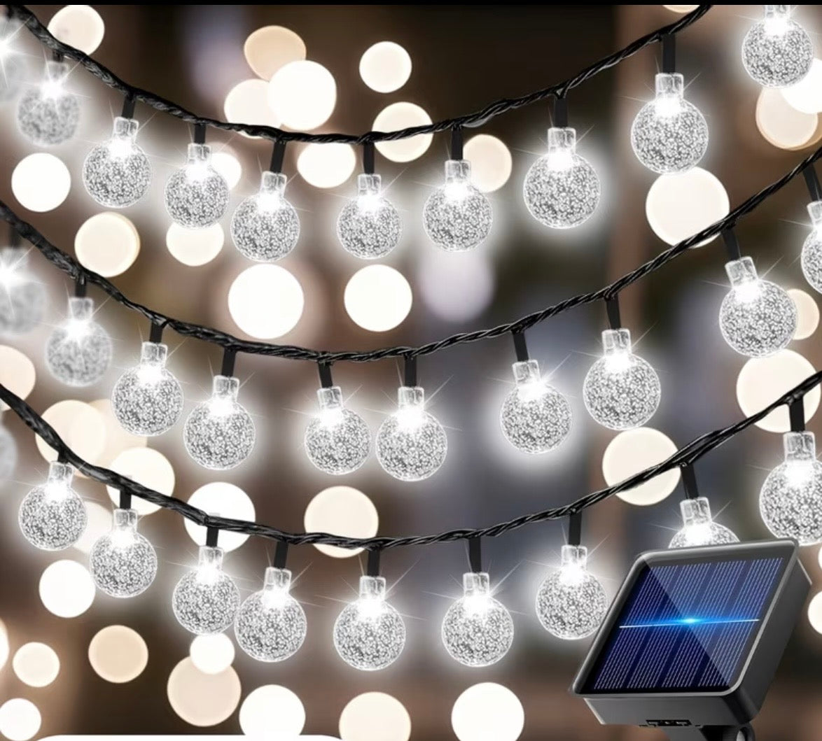 Solar bulb light 12m