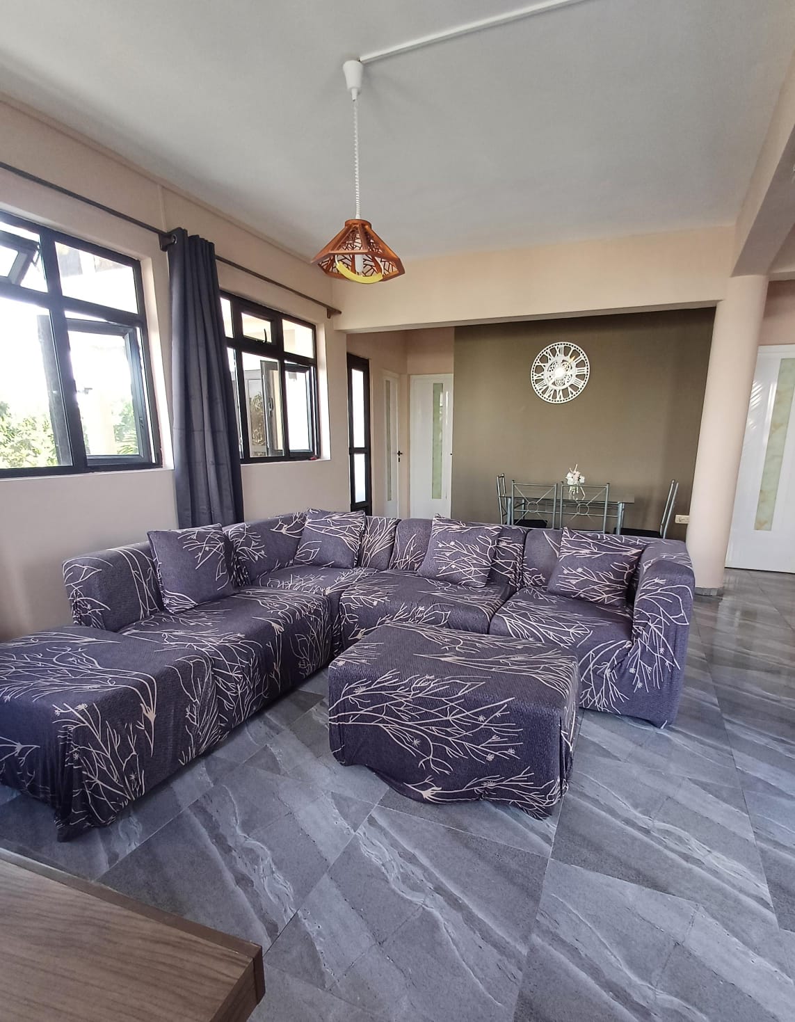 Sofa Cover - Greyish brown (New)