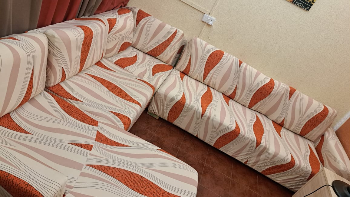Sofa Cover - Tiger orange (New)