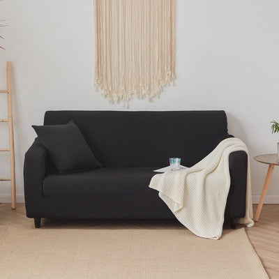 Sofa Cover - Plain black