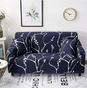 Sofa Cover - Dark blue creeper