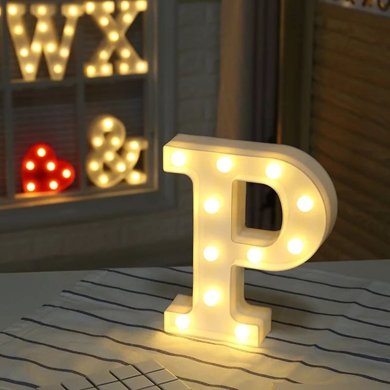 LED alphabets