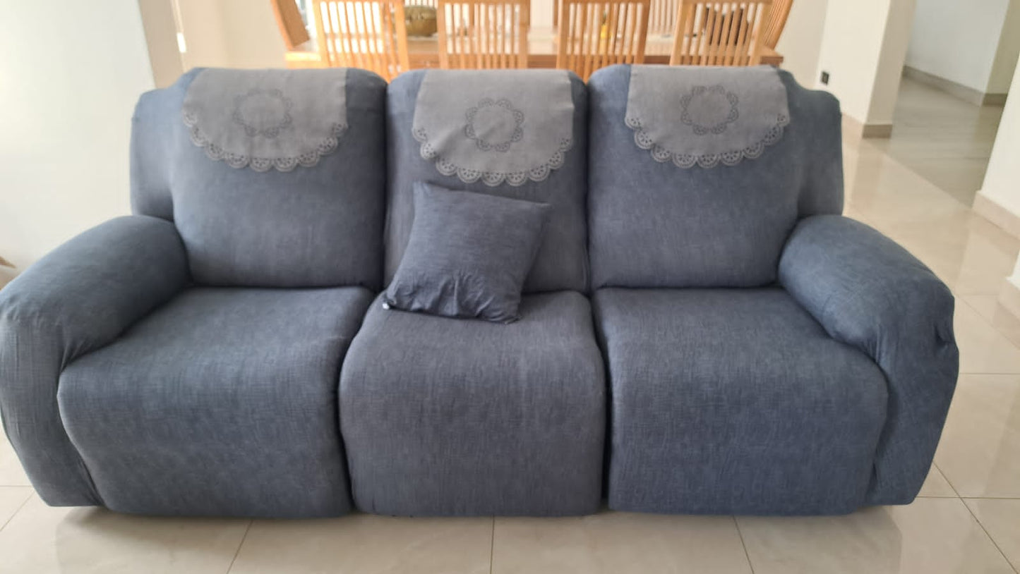 Sofa Cover - Greyish blue