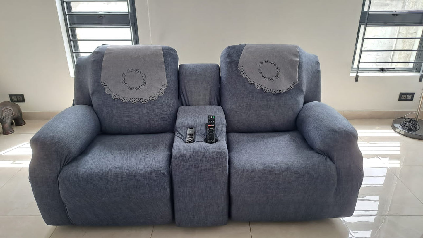 Sofa Cover - Greyish blue