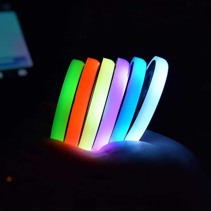 Colourful Cup Holder LED Light ( Pack of 2)