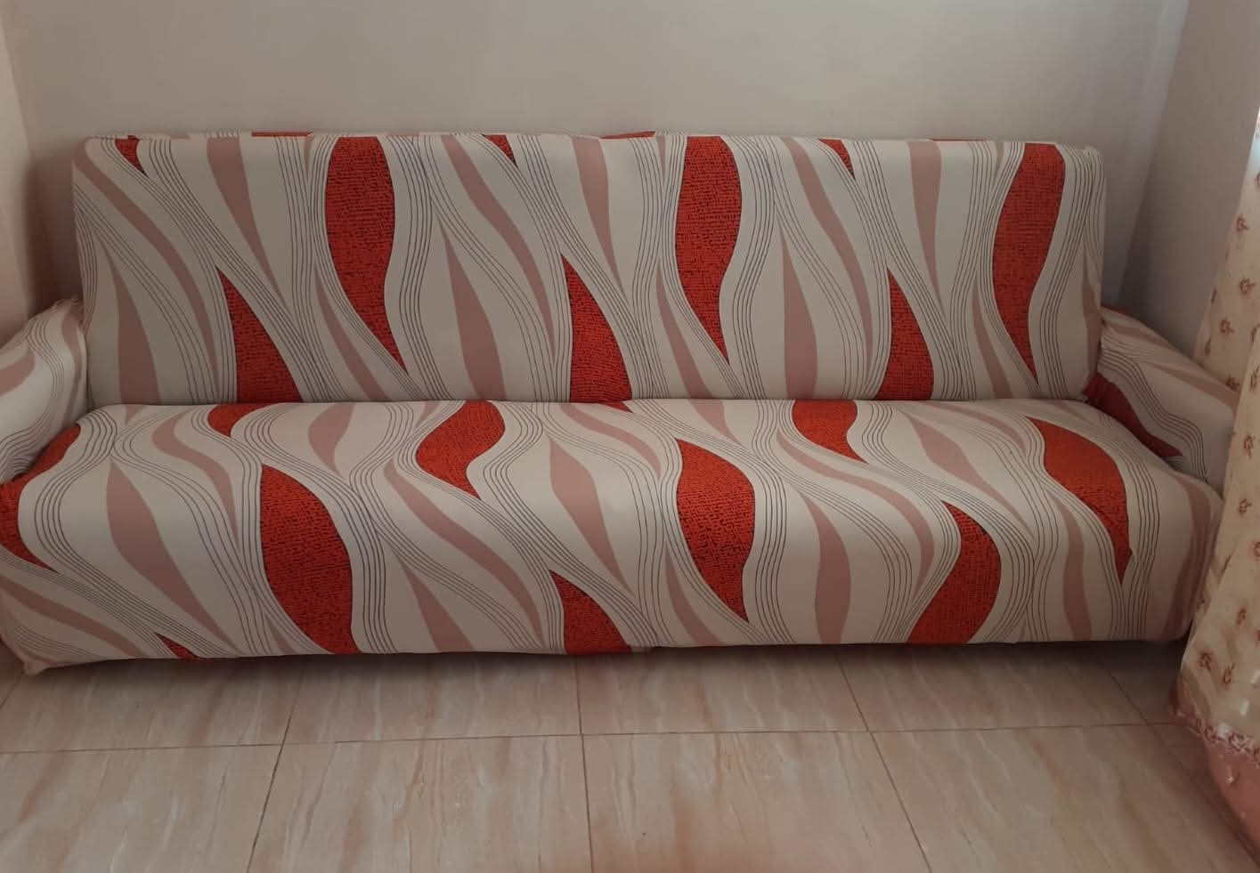 Sofa Cover - Tiger orange (New)
