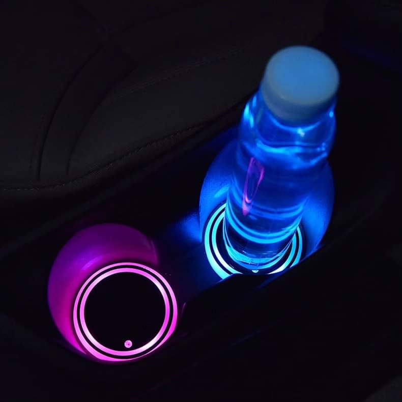 Colourful Cup Holder LED Light ( Pack of 2)