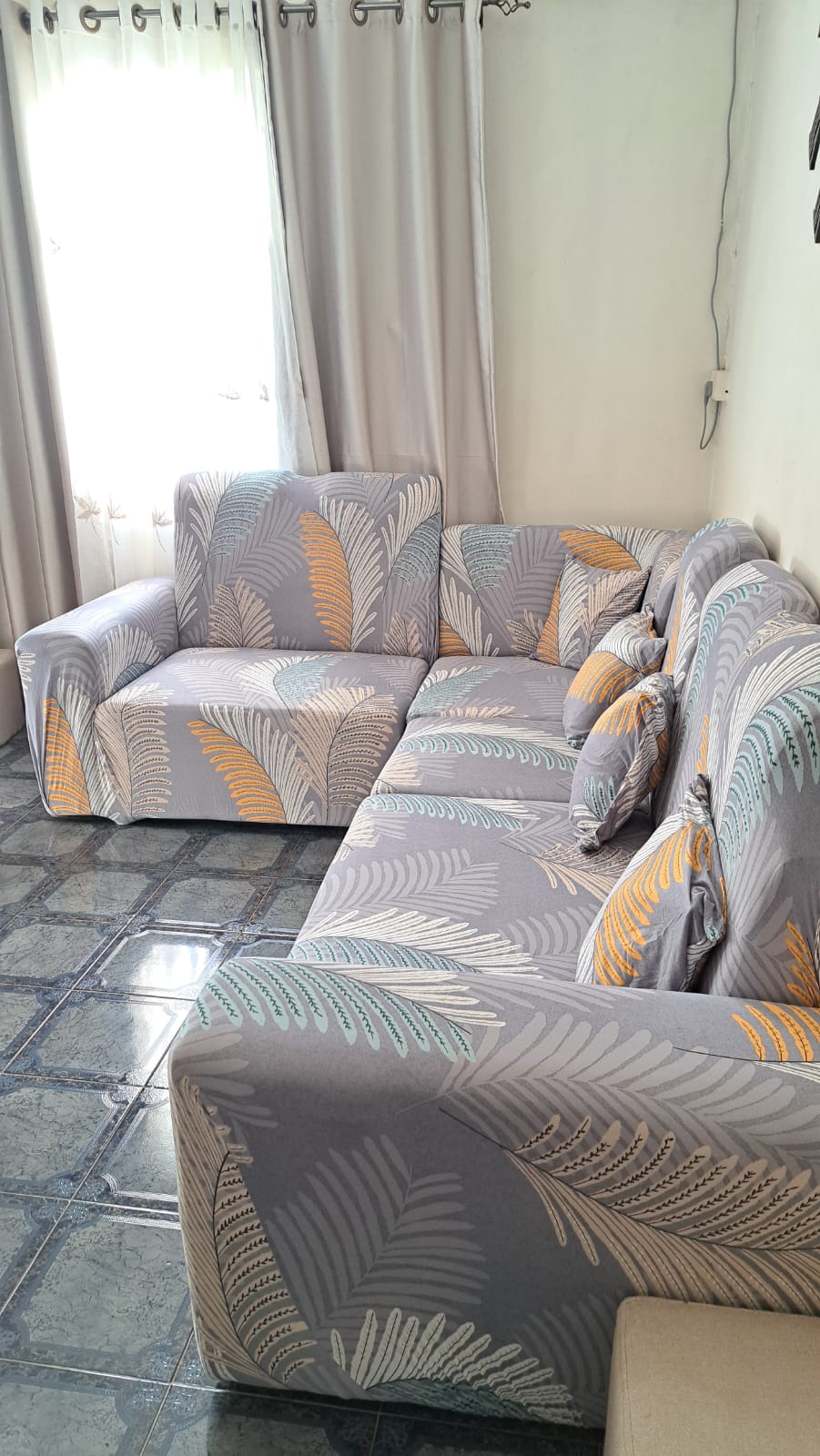 Sofa Cover - Light grey (New)